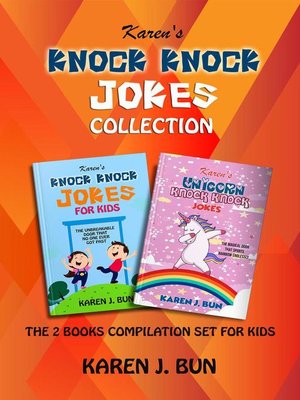 cover image of Knock Knock Jokes Collection--The 2 Books Compilation Set For Kids